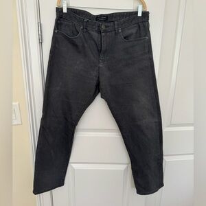 Banana Republic Men’s Dark Grey Jeans size 35x30